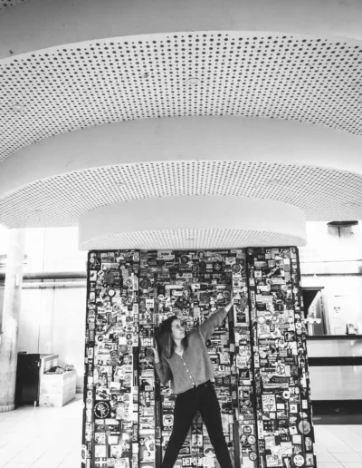 Vieille branche femme portrait